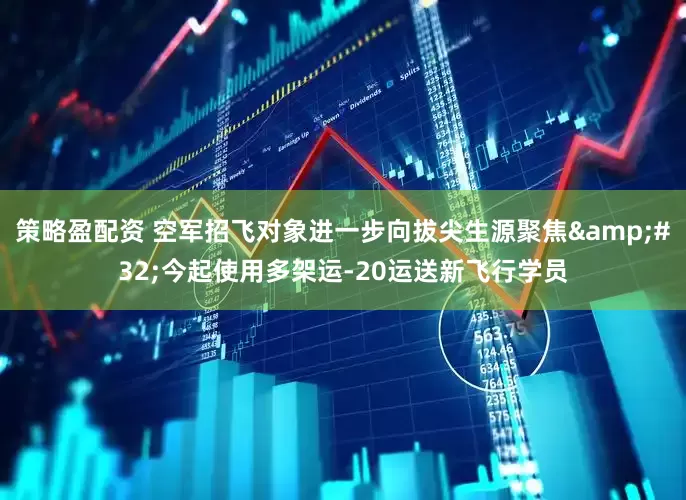 策略盈配资 空军招飞对象进一步向拔尖生源聚焦&#32;今起使用多架运-20运送新飞行学员
