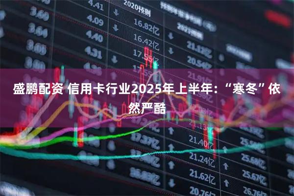 盛鹏配资 信用卡行业2025年上半年: “寒冬”依然严酷